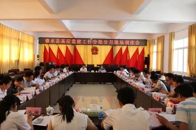 市委组织部为修水基层党建工作点赞