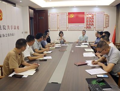 县委组织部两新科到我会指导调研“两新”组织党建工作