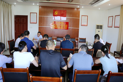 区委组织部开展“两史两书一章”学习研讨